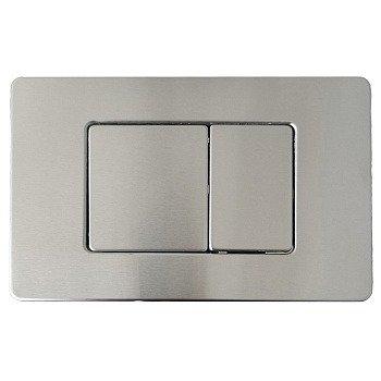 Клавиша смыва механическая Cerutti SPA CR03GS цвет нержавеющая сталь