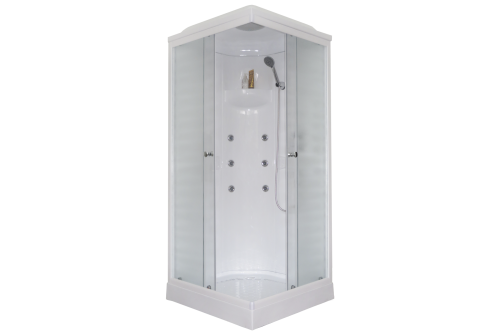 Душевая кабина Royal Bath HP RB80HP2-M 80х80 квадратная с крышей ориентация универсальная