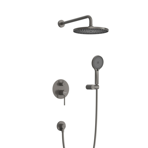 Душевая система Cezares RELAX RELAX-DSET-GM встраиваемая цвет оружейная сталь - фото 2