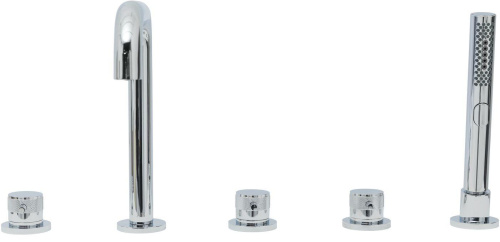 Смеситель Allen Brau Priority 5.31007-00 на борт ванны хром - фото 3