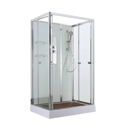 Душевая кабина AvaCan V V2810N 100х80 прямоугольная без крыши ориентация универсальная