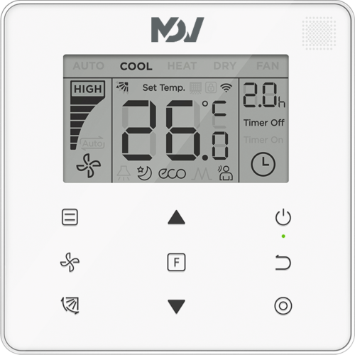 Пульт проводной MDV WDC-86E/KD - фото 2