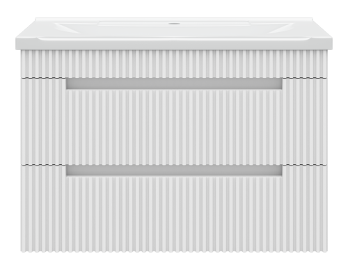 Тумба под раковину Brevita Ariana ARI-01080-0742Я 78х39х51 подвесная - фото 2