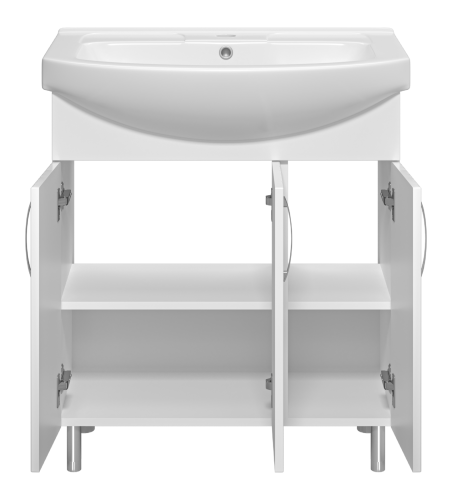 Тумба под раковину Misty Изео Э-Изе01075-021Н 72х36х70 напольная - фото 3