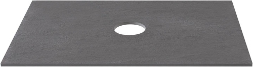 Столешница Allen Brau Reality 1.32022.GR-S 71х46 накладная цвет серый - фото 3