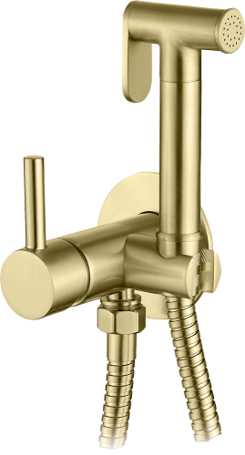 Гигиенический душ AQG 34TAU0010920 золото матовое