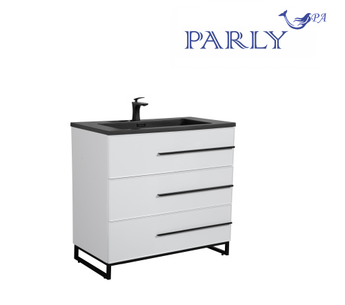 Тумба с раковиной Parly Bella Bella-T90 89х47х75 подвесная - фото 2