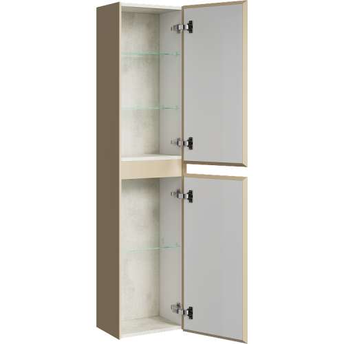 Шкаф-пенал Aqwella Y GE0535MD 35х25х150 подвесной - фото 2