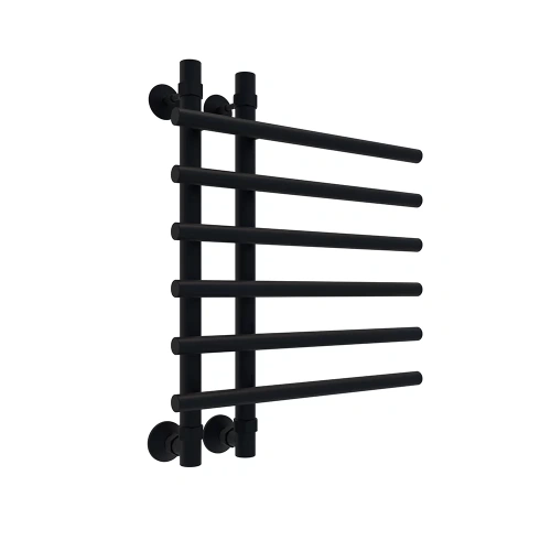 Полотенцесушитель Veconi Tufo T601050B 50х60 водяной черный