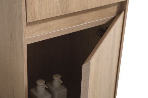 Шкаф-пенал Vincea Chiara/Luka VSC-2CL150NO 35х30х150 подвесной цвет коричневый - фото 3