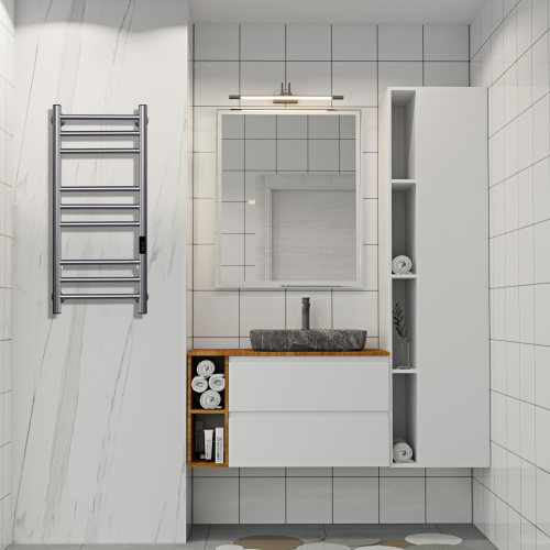 Полотенцесушитель Indigo Line Trinity LСLTE70-30GFMRt 33х70 электрический графит - фото 5