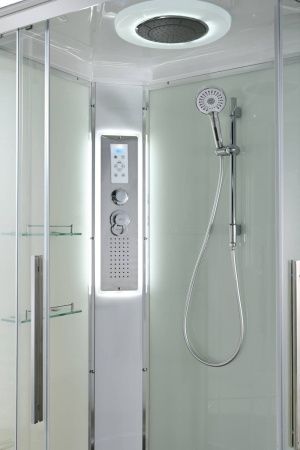 Душевая кабина AvaCan EM EM2912LLEDT 120х90 асимметричная с крышей ориентация левая