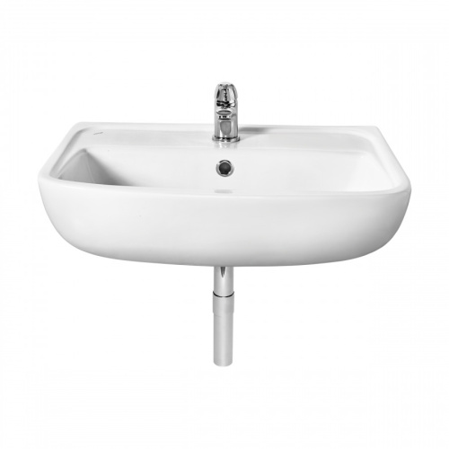 Раковина из сантехнического фарфора Santek Лонги 1WH501756 42х60 подвесная цвет белый - фото 5