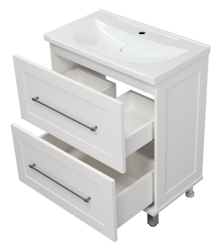 Тумба под раковину Misty Марта П-Мрт07070-011Пр 70х41х72 напольная - фото 4