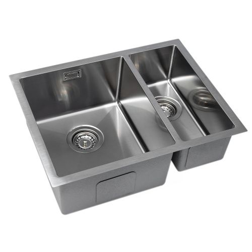 Кухонная мойка Grandex Aqua PROLINE 58 300208 59х45 цвет сатин поверхность матовая - фото 2