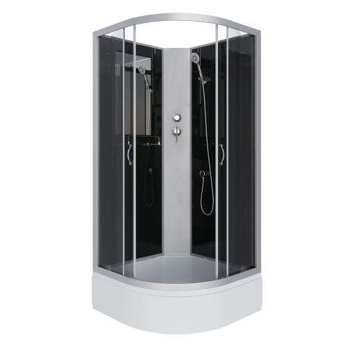 Душевая кабина Niagara Classic 35031434BK 80х80 четверть круга без крыши ориентация универсальная