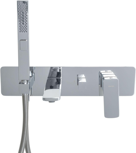 Смеситель для ванны с душем Allen Brau Infinity 5.21007-00 встраиваемый в стену хром - фото 4