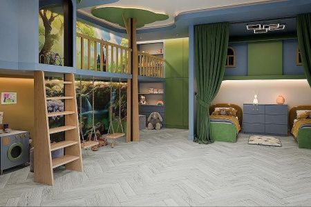 Кварцвиниловая плитка Damy Floor LONDON LVT 191023EL-05-LVT Кардифф толщина 0.25 см 43 класс 590х118