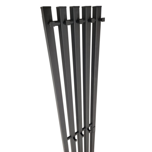 Полотенцесушитель Маргроид Inaro профильный Inaro-15024-1081-9005R 26х150 электрический черный матовый - фото 3