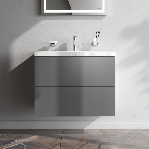 Тумба под раковину Am.Pm Gem M90FHX07522GM 75х41х54 подвесная цвет графит матовый