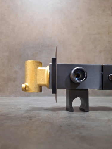 Гигиенический душ со смесителем AltroBagno BM AltroBagnoBM060121GM оружейная сталь - фото 5