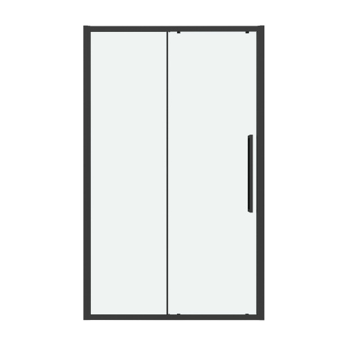 Душевая дверь Grossman Cosmo 100.K33.02.140.21.00 140х195 стекло прозрачное профиль черный матовый