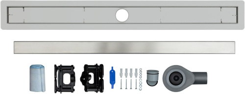 Душевой лоток Logan L001SL-900 в пол - фото 2