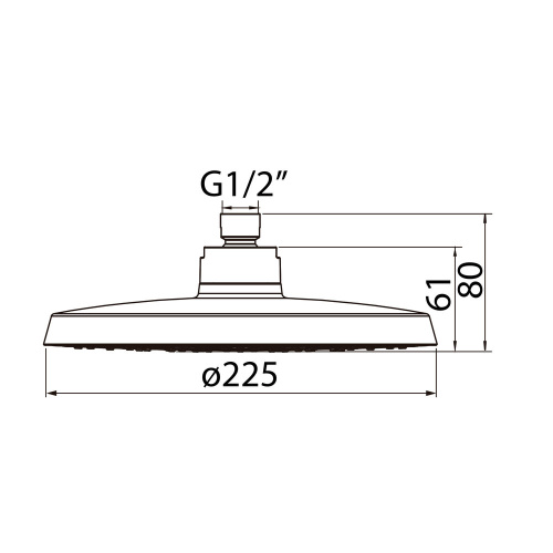 Верхний душ Clever SYVARI EVO AIR 60301 хром - фото 2
