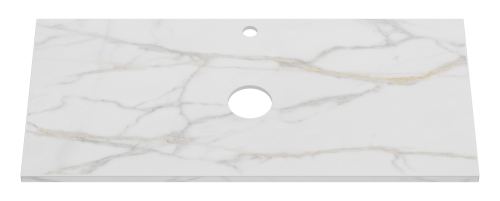 Столешница Brevita Shanel SM02-01 100х48 накладная - фото 2