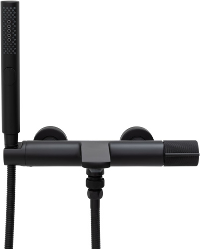 Смеситель для ванны с душем Allen Brau Liberty 5.33006-31 настенный черный - фото 3