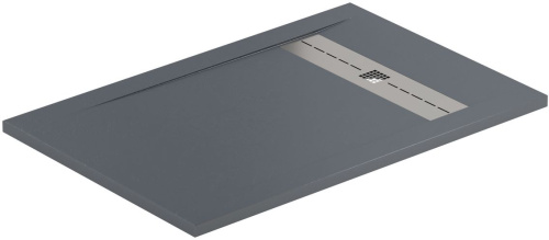 Душевой поддон Allen Brau Infinity 8.21003-BGM 120х90 искусственный камень синий/серый без каркаса - фото 2