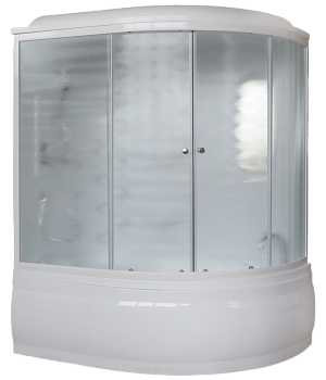 Душевой бокс Royal Bath ALP RB150ALP-C-L 150х100 стекло матовое
