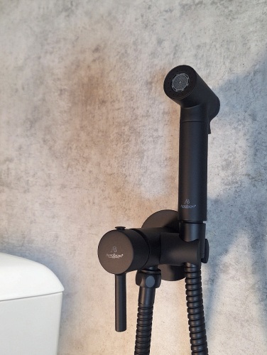 Гигиенический душ со смесителем AltroBagno Modern AltroBagnoModern060119MB черный матовый - фото 2