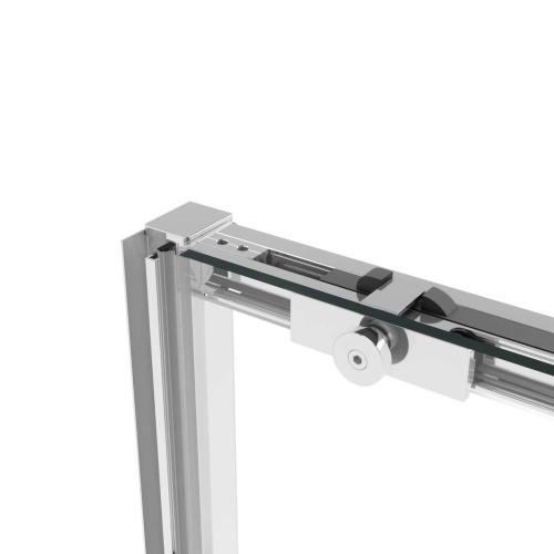 Душевая дверь Vincea Slim Soft VDS-1SS140CL 140х200 стекло прозрачное профиль хром глянцевый - фото 5