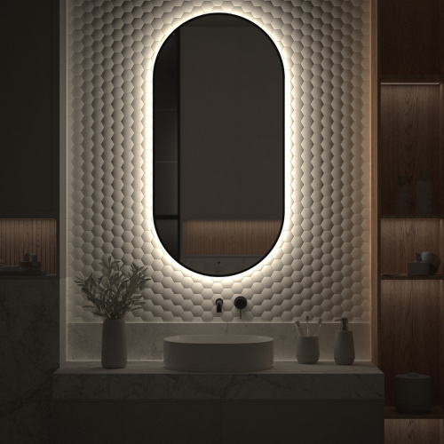 Зеркало в ванную Defesto AURA DF 2926R 60х120 - фото 5