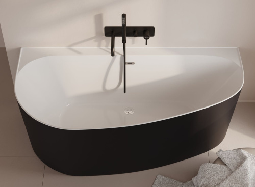 Смеситель для ванны с душем Allen Brau Priority 5.31A05-GB встраиваемый в стену золото - фото 3