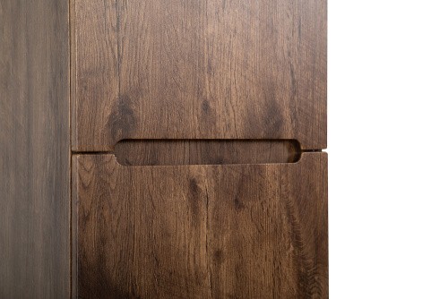 Шкаф-пенал BelBagno Etna ETNA-1500-2A-SC-RW-P-R 40х30х150 подвесной цвет коричневый - фото 4