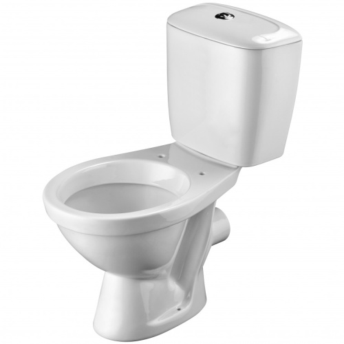 Унитаз-компакт напольный с бачком Santek Паллада 1WH302371 белый с сиденьем каскадный смыв - фото 3