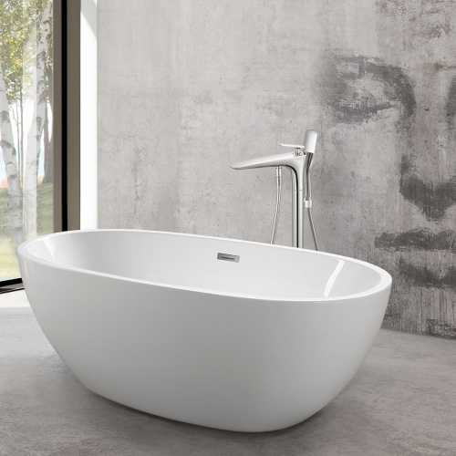 Смеситель Vincea VTF-102CH напольный хром - фото 2