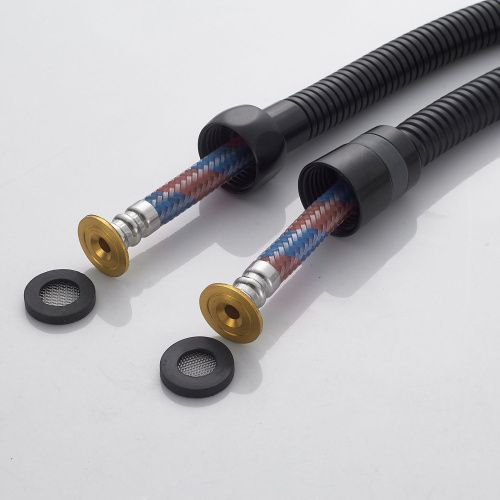 Гигиенический душ со смесителем Shevanik S9905H черный - фото 5