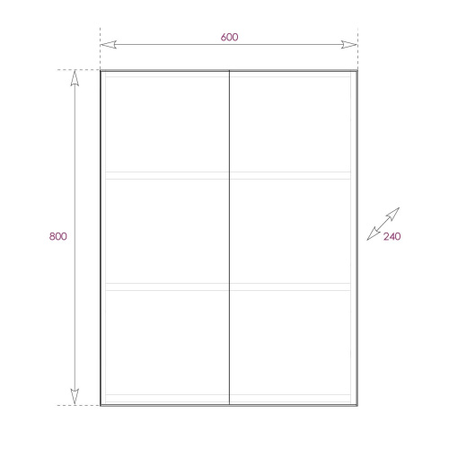 Шкаф Onika Маркус 306010 60х24х80 подвесной - фото 3