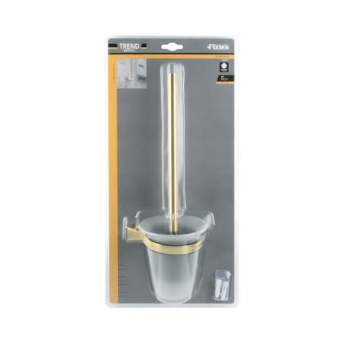 Ершик для унитаза Fixsen Trend gold FX-99013 - фото 2