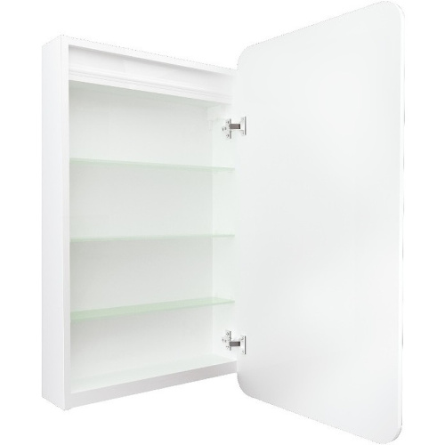 Зеркало-шкаф 1MarKa Nuvo У83224 50х14х90 подвесной цвет белый - фото 2