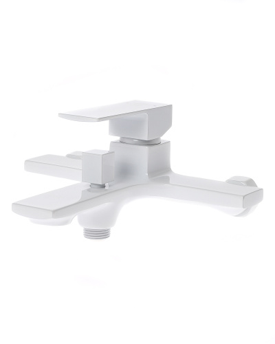 Душевая стойка Orange Lutz M04-932w настенная цвет белый - фото 5