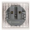 Розетка 1-местная с защитной шторкой Stekker Мия 50483