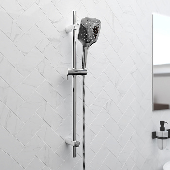 Душевой гарнитур Damixa Eclipse 931001000 настенный хром/серый