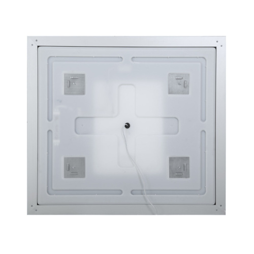 Зеркало в ванную BelBagno Kraft SPC-KRAFT-800-800-SENS-AL 80х80 цвет серый - фото 4