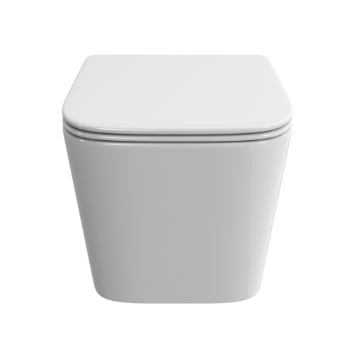 Унитаз подвесной BelBagno DUE BB5171CH-TOR/SC белый с сиденьем микролифт безободковый смыв торнадо - фото 5