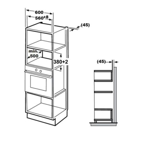 Микроволновая печь De Dietrich DMG2122W - фото 3