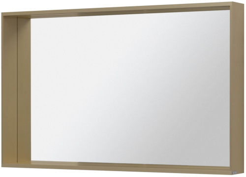 Зеркало в ванную Allen Brau Reality 1.32021.03 120х75 цвет латунь - фото 4